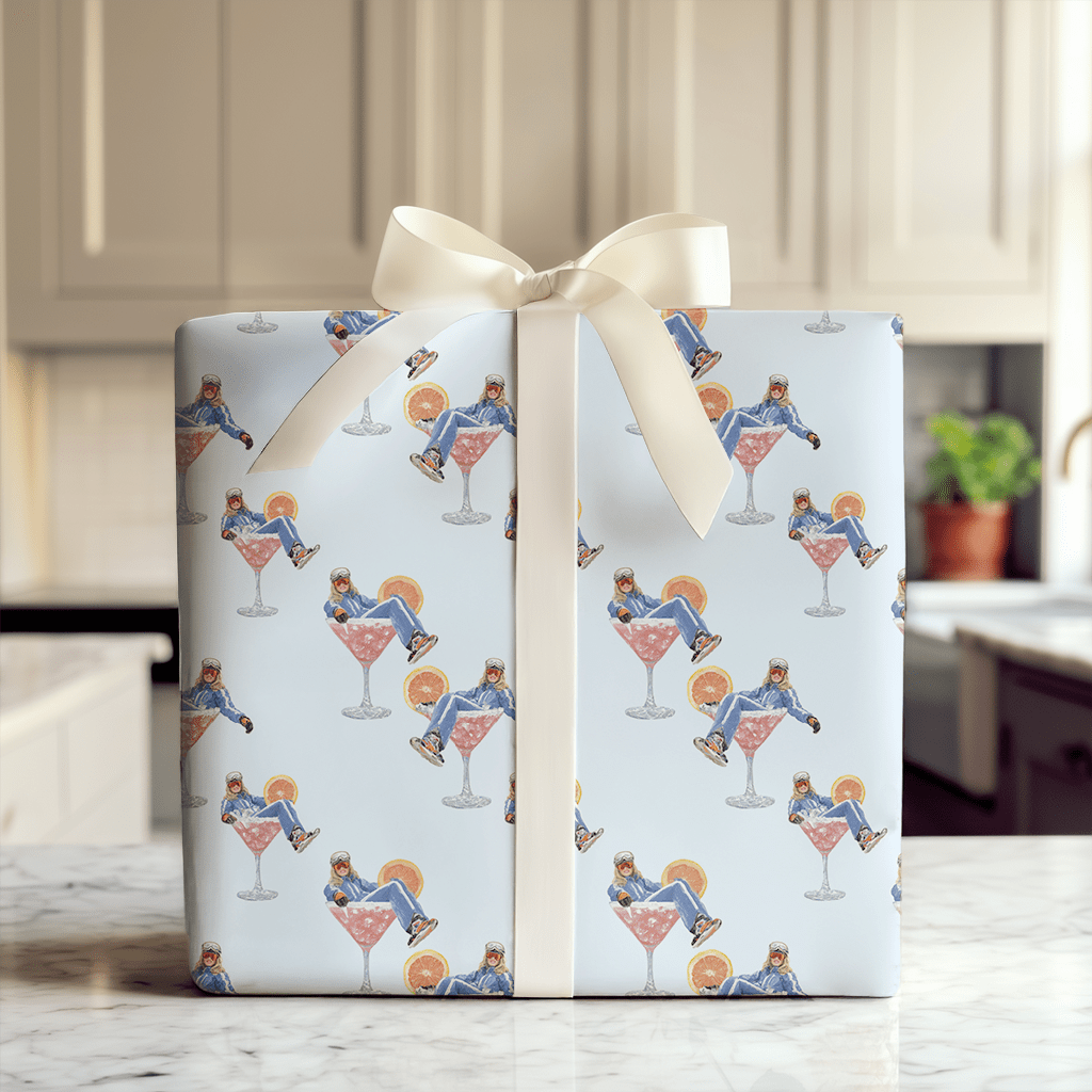 Peak Tini - Wrapping Paper - Aspen & Arlo