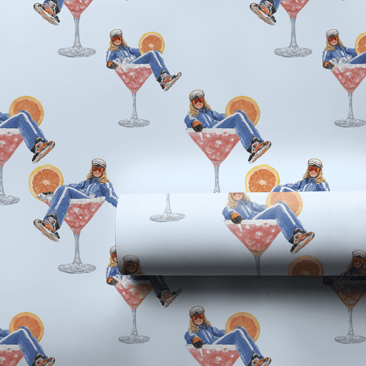 Peak Tini - Wrapping Paper - Aspen & Arlo