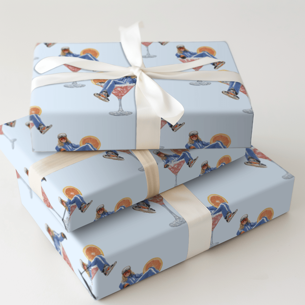 Peak Tini - Wrapping Paper - Aspen & Arlo