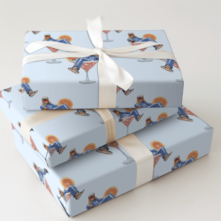 Peak Tini - Wrapping Paper - Aspen & Arlo