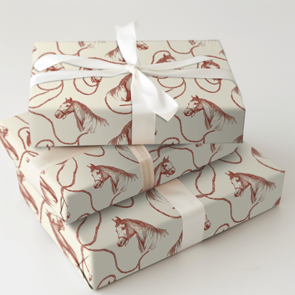 Roping Goods - Wrapping Paper - Aspen & Arlo