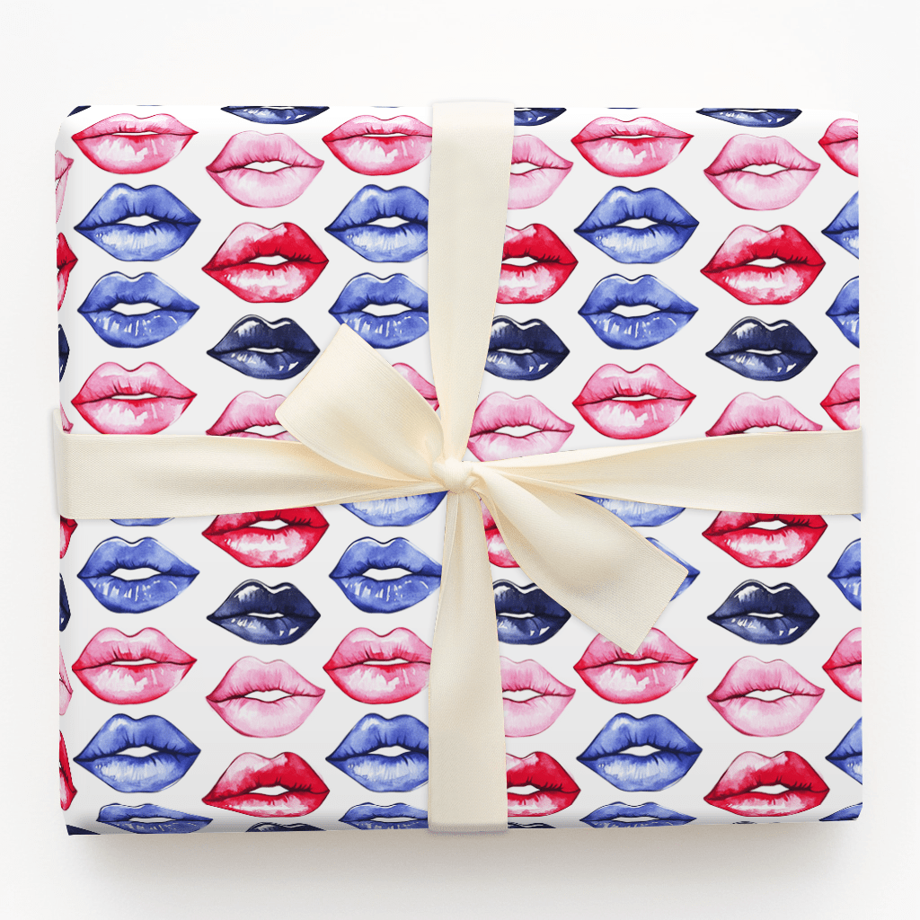 Pucker Up Darling - Wrapping Paper - Aspen & Arlo