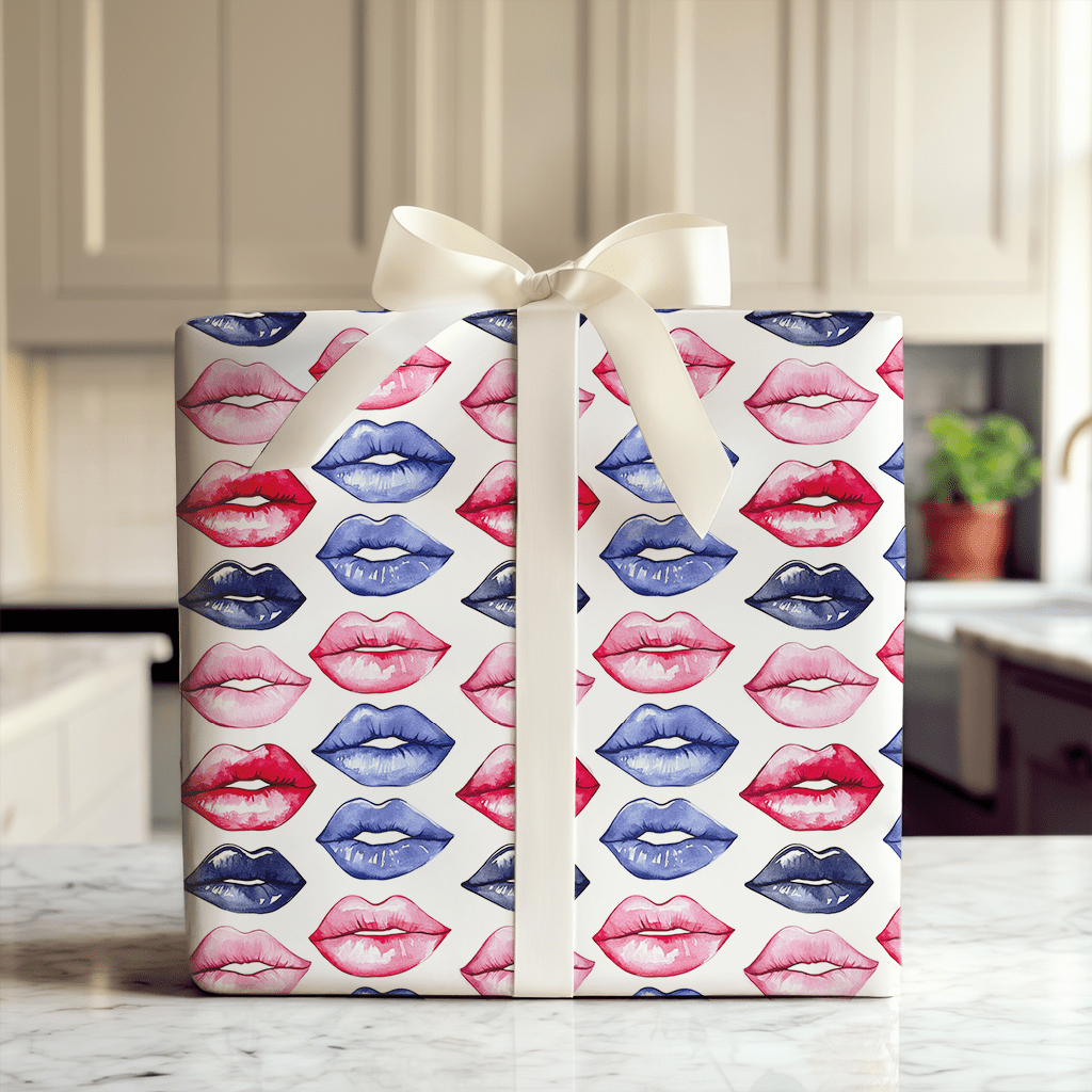 Pucker Up Darling - Wrapping Paper - Aspen & Arlo