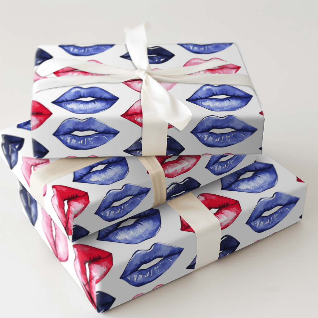 Pucker Up Darling - Wrapping Paper - Aspen & Arlo