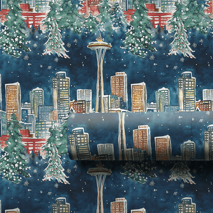 Rain City - Wrapping Paper - Aspen & Arlo