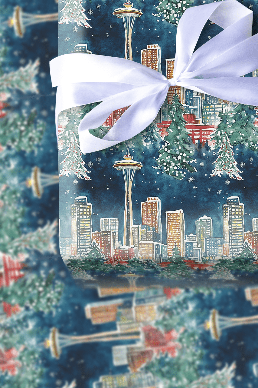 Rain City - Wrapping Paper - Aspen & Arlo
