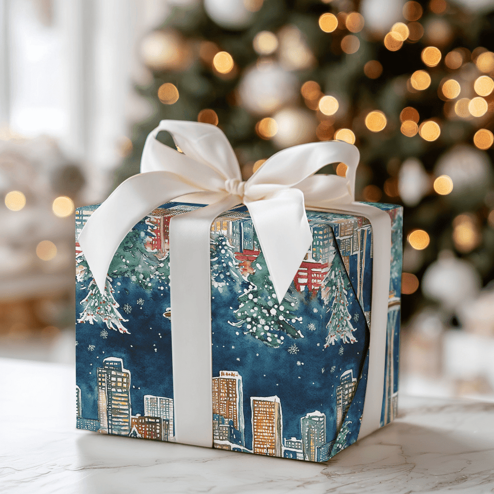Rain City - Wrapping Paper - Aspen & Arlo