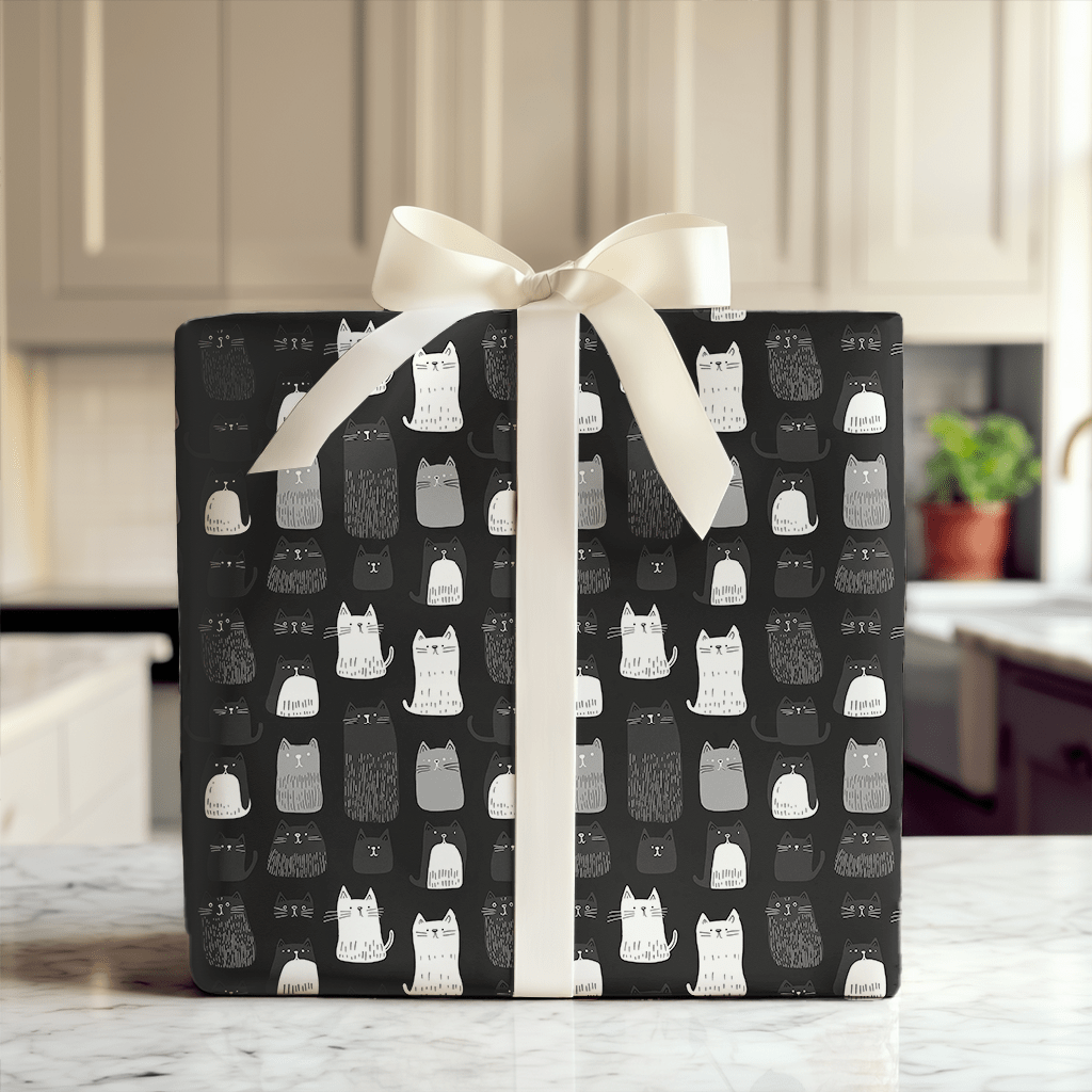 Cat Spook - Wrapping Paper - Aspen & Arlo