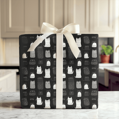 Cat Spook - Wrapping Paper - Aspen & Arlo