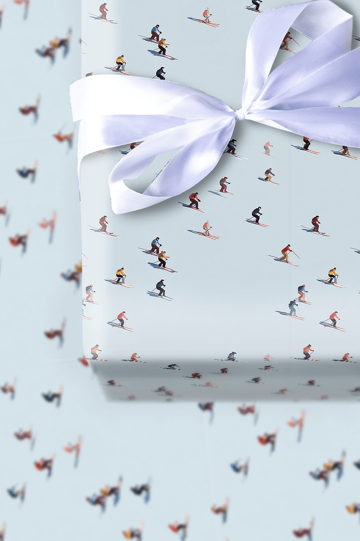 Alpine Glide - Wrapping Paper - Aspen & Arlo