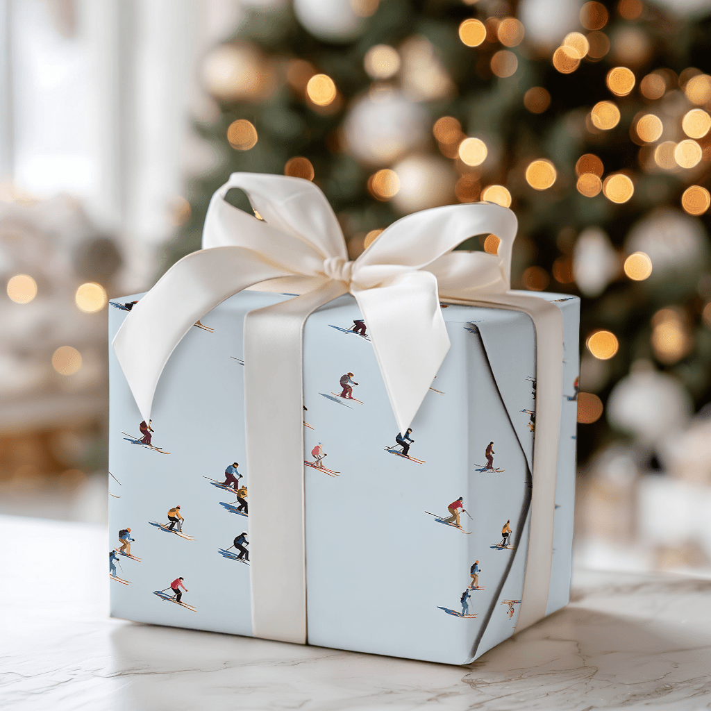 Alpine Glide - Wrapping Paper - Aspen & Arlo