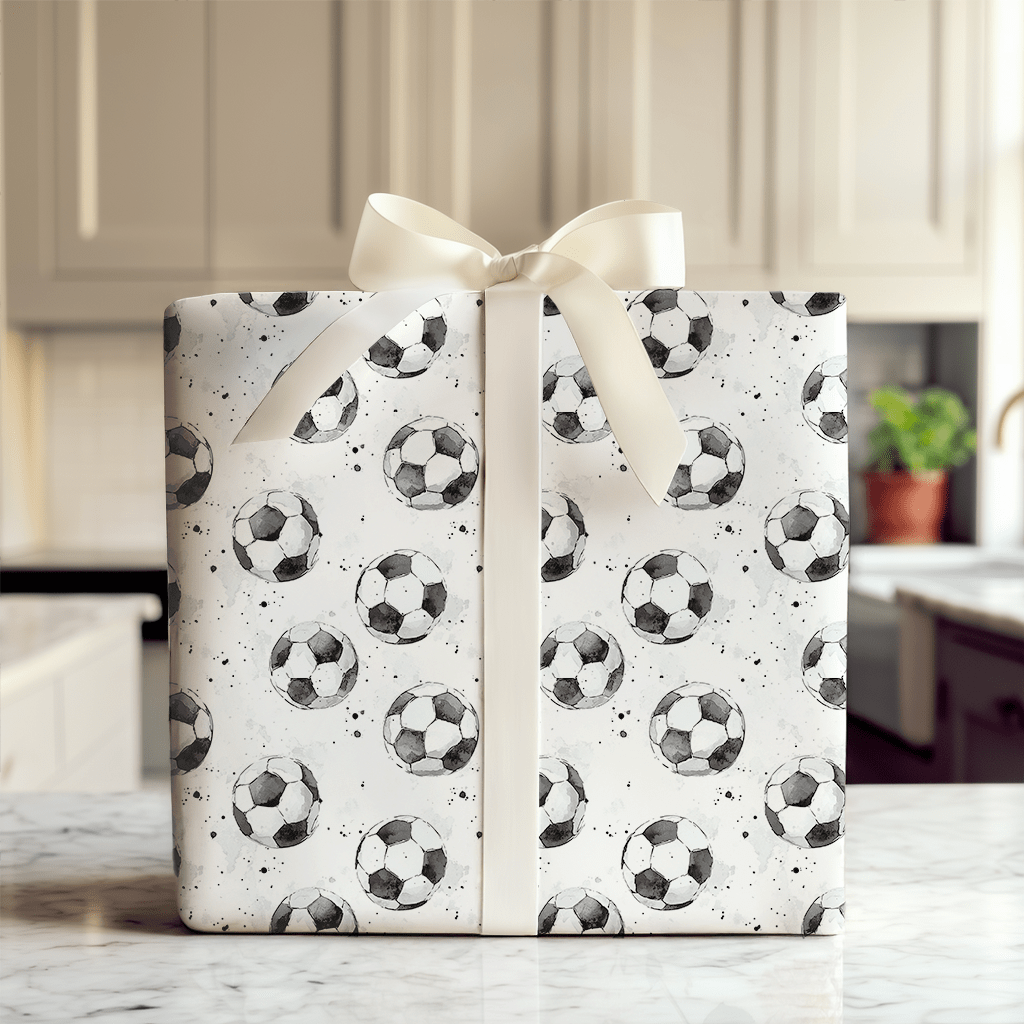 For the Kicks - Wrapping Paper - Aspen & Arlo