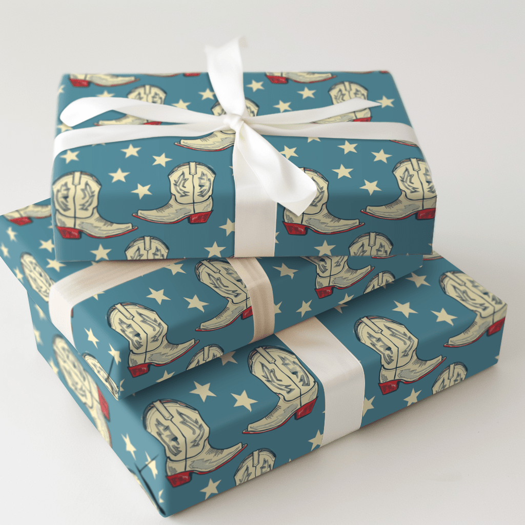Yee - Hawg - Wrapping Paper - Aspen & Arlo