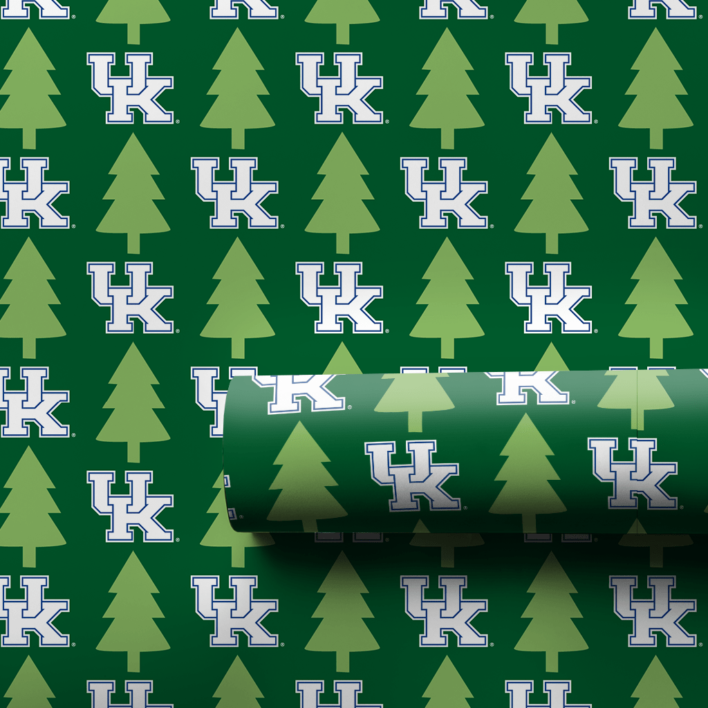 Wildcat Holiday Pines - Wrapping Paper - Aspen & Arlo