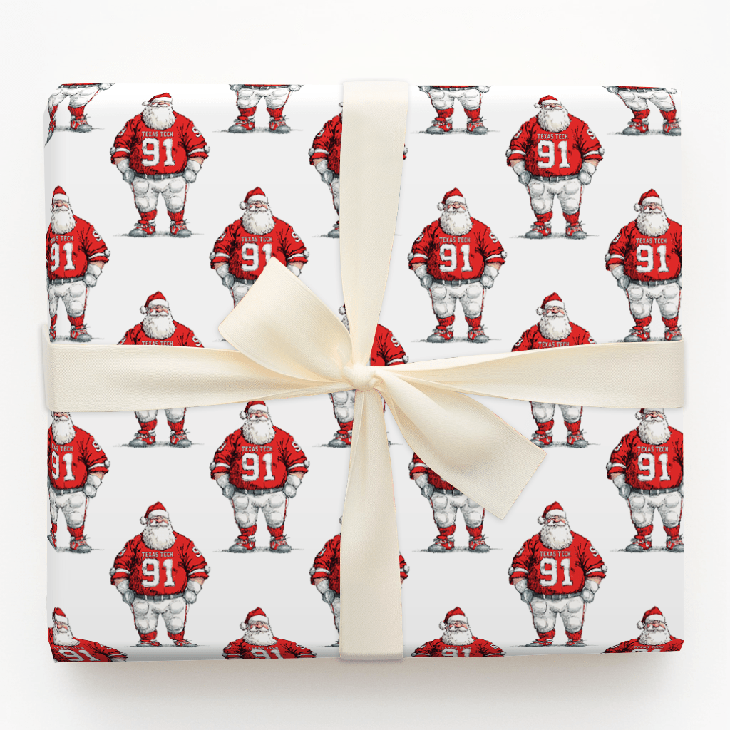 Claus Calls the Raid - Wrapping Paper - Aspen & Arlo