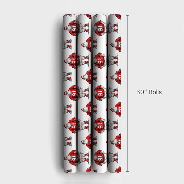 Claus Calls the Raid - Wrapping Paper - Aspen & Arlo