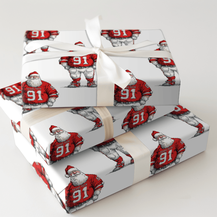 Claus Calls the Raid - Wrapping Paper - Aspen & Arlo