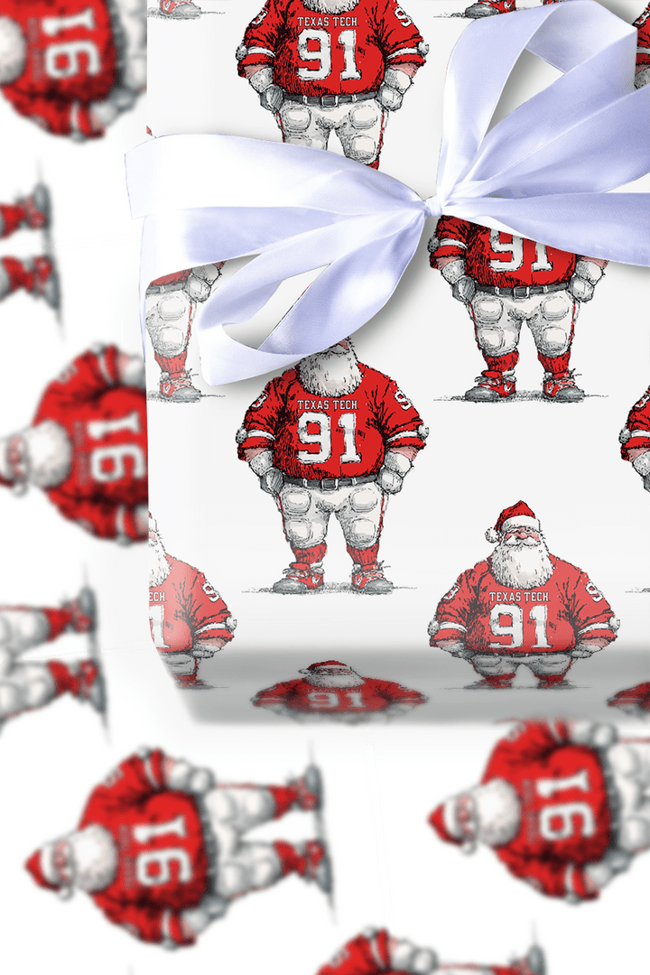 Claus Calls the Raid - Wrapping Paper - Aspen & Arlo