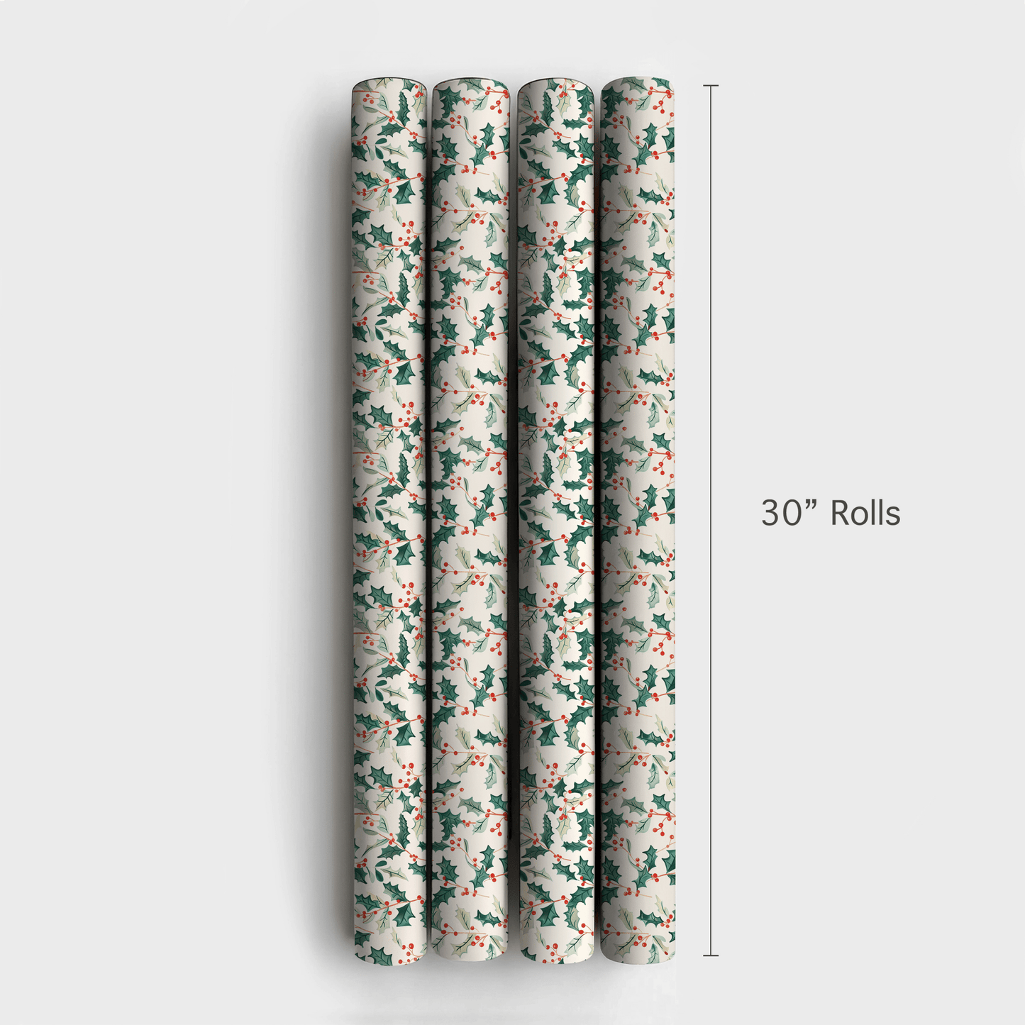 Holly Berry - Wrapping Paper - Aspen & Arlo
