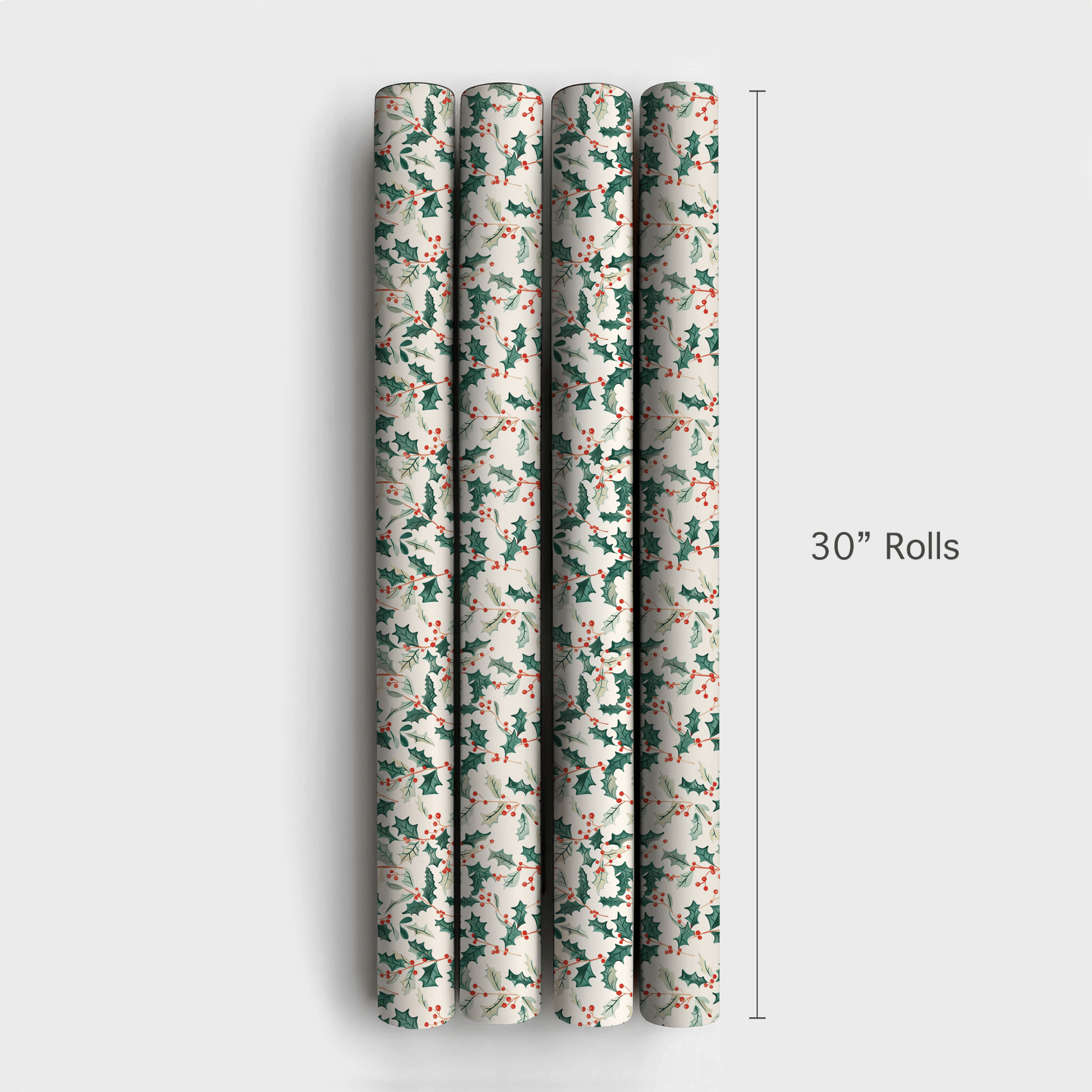 Holly Berry - Wrapping Paper - Aspen & Arlo