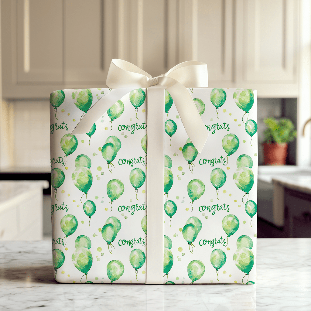Floating on Cloud Nine - Wrapping Paper - Aspen & Arlo