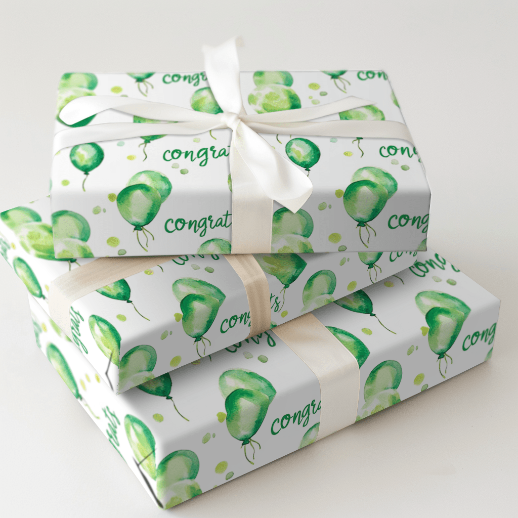 Floating on Cloud Nine - Wrapping Paper - Aspen & Arlo
