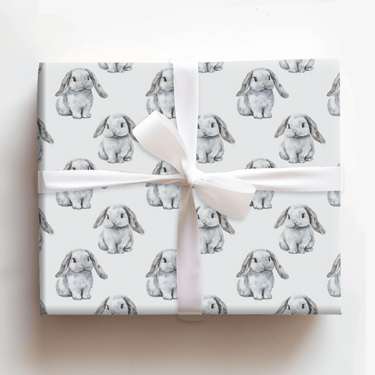 Hare Comes to Flop - Wrapping Paper - Aspen & Arlo
