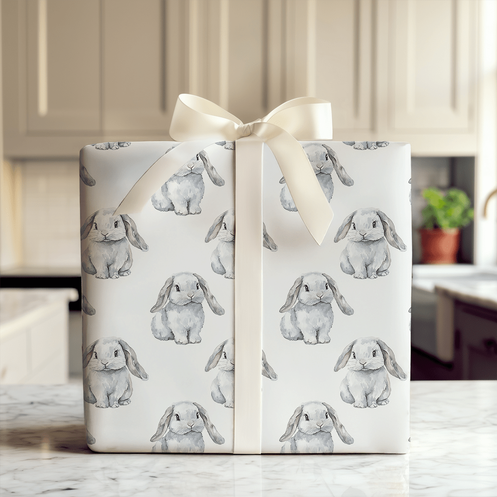 Hare Comes to Flop - Wrapping Paper - Aspen & Arlo
