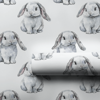 Hare Comes to Flop - Wrapping Paper - Aspen & Arlo