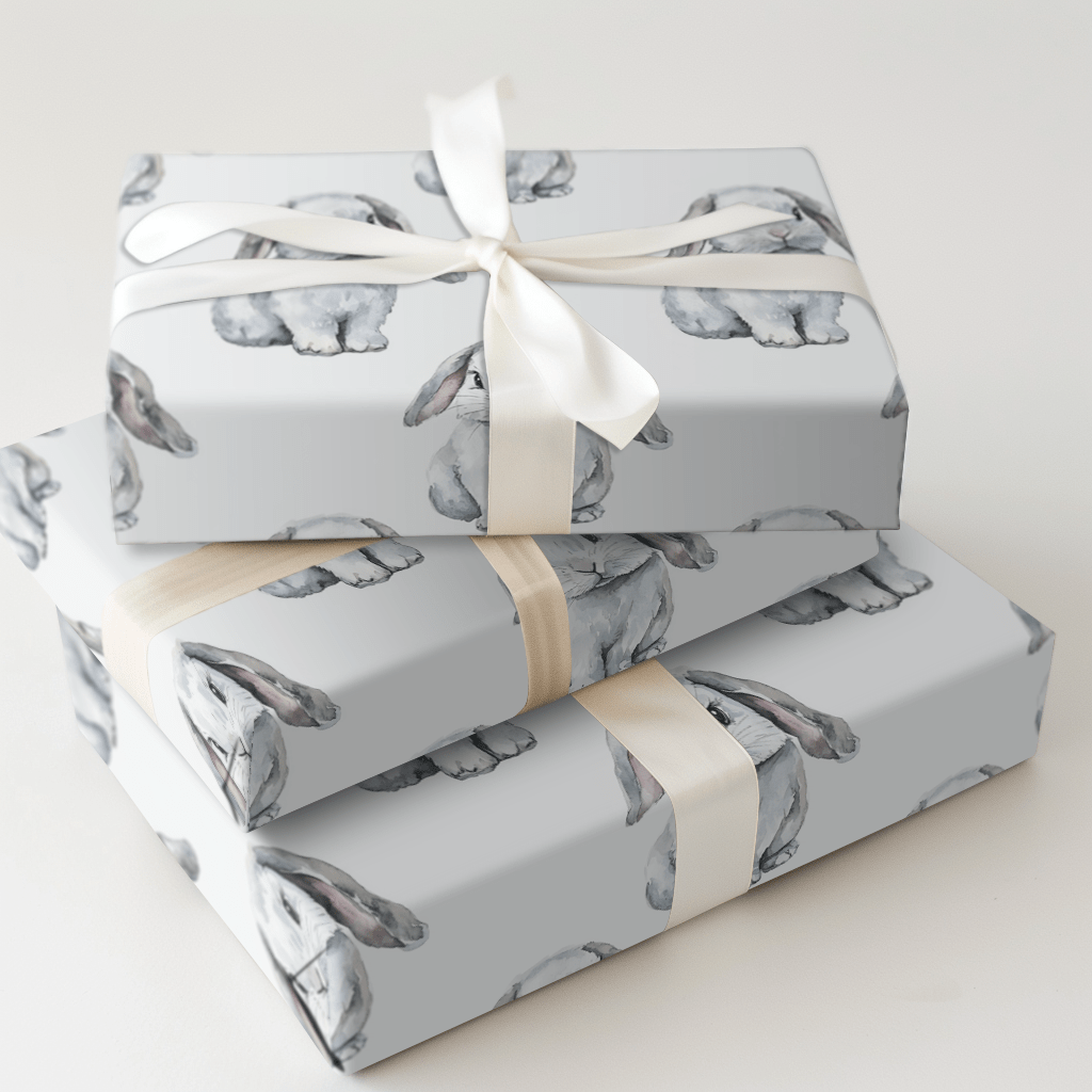 Hare Comes to Flop - Wrapping Paper - Aspen & Arlo