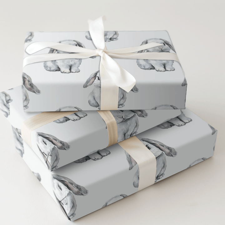 Hare Comes to Flop - Wrapping Paper - Aspen & Arlo