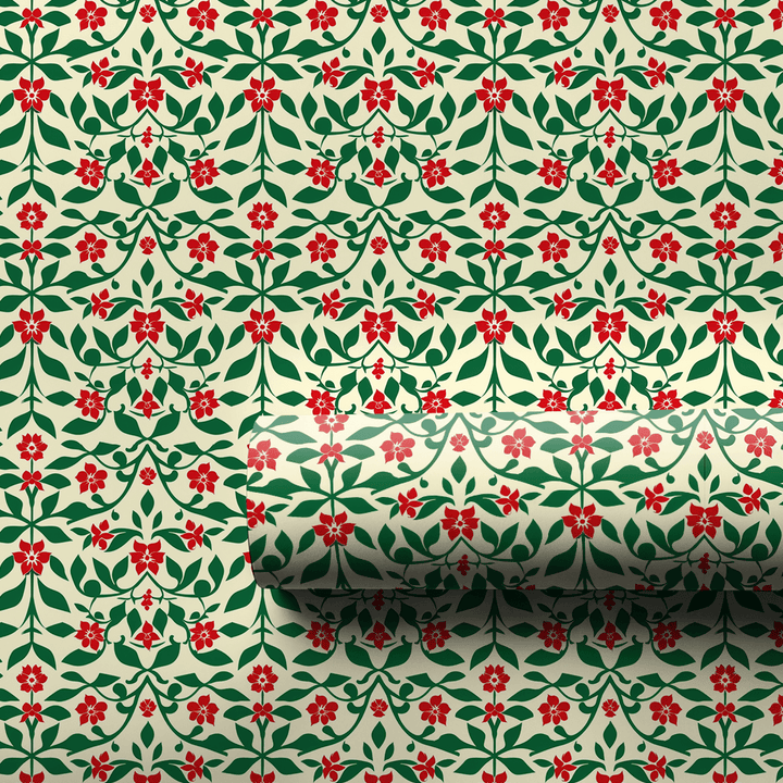 Holly Sprout - Wrapping Paper - Aspen & Arlo