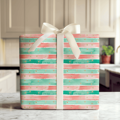 Christmas Stripes - Wrapping Paper - Aspen & Arlo