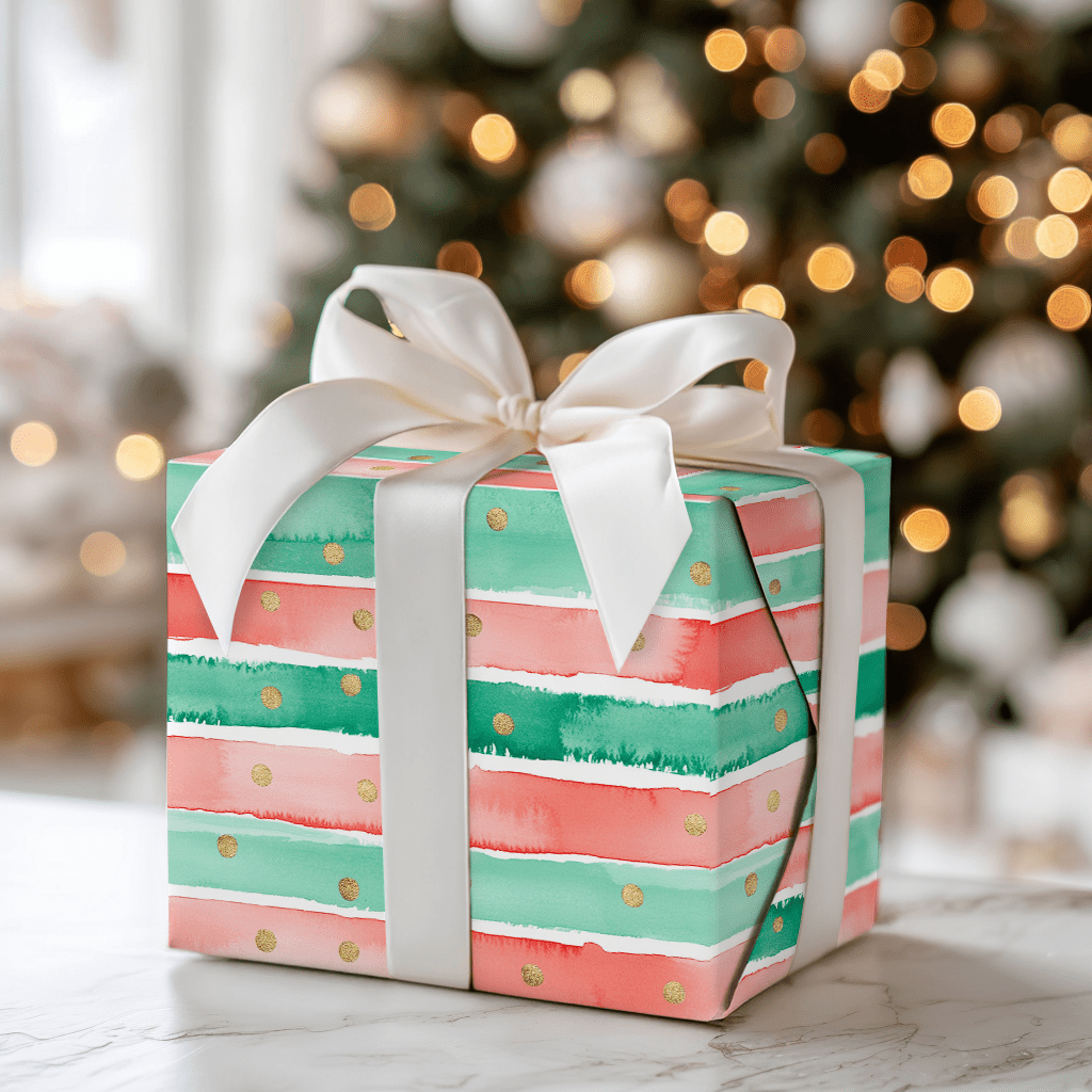 Christmas Stripes - Wrapping Paper - Aspen & Arlo