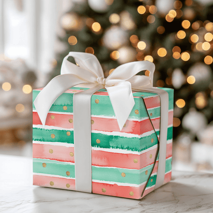 Christmas Stripes - Wrapping Paper - Aspen & Arlo