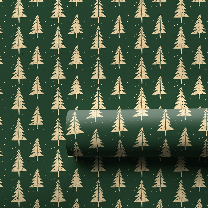 Frosted Fair Isle - Wrapping Paper - Aspen & Arlo