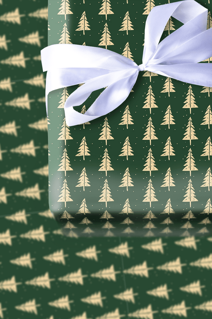 Frosted Fair Isle - Wrapping Paper - Aspen & Arlo