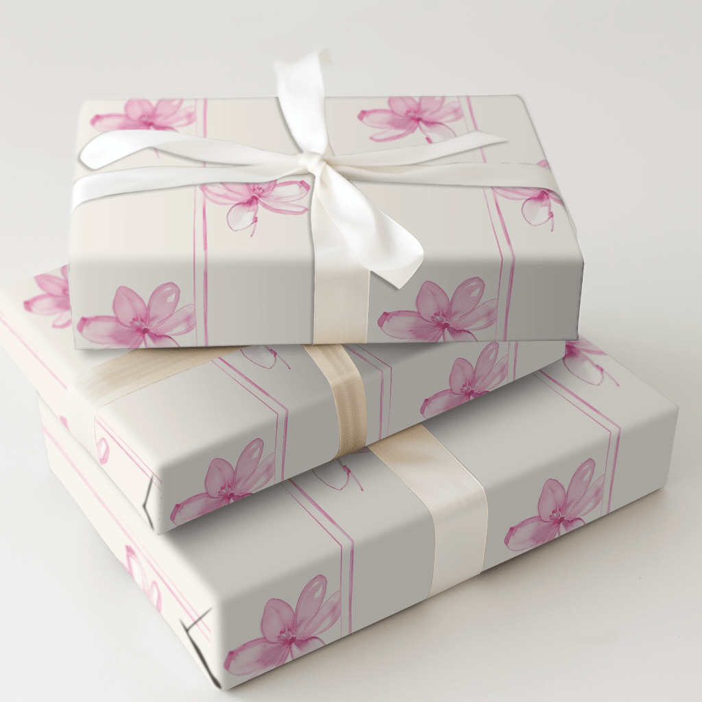 Paint Petals - Wrapping Paper - Aspen & Arlo