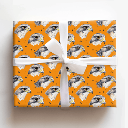 Feather Umber - Wrapping Paper - Aspen & Arlo