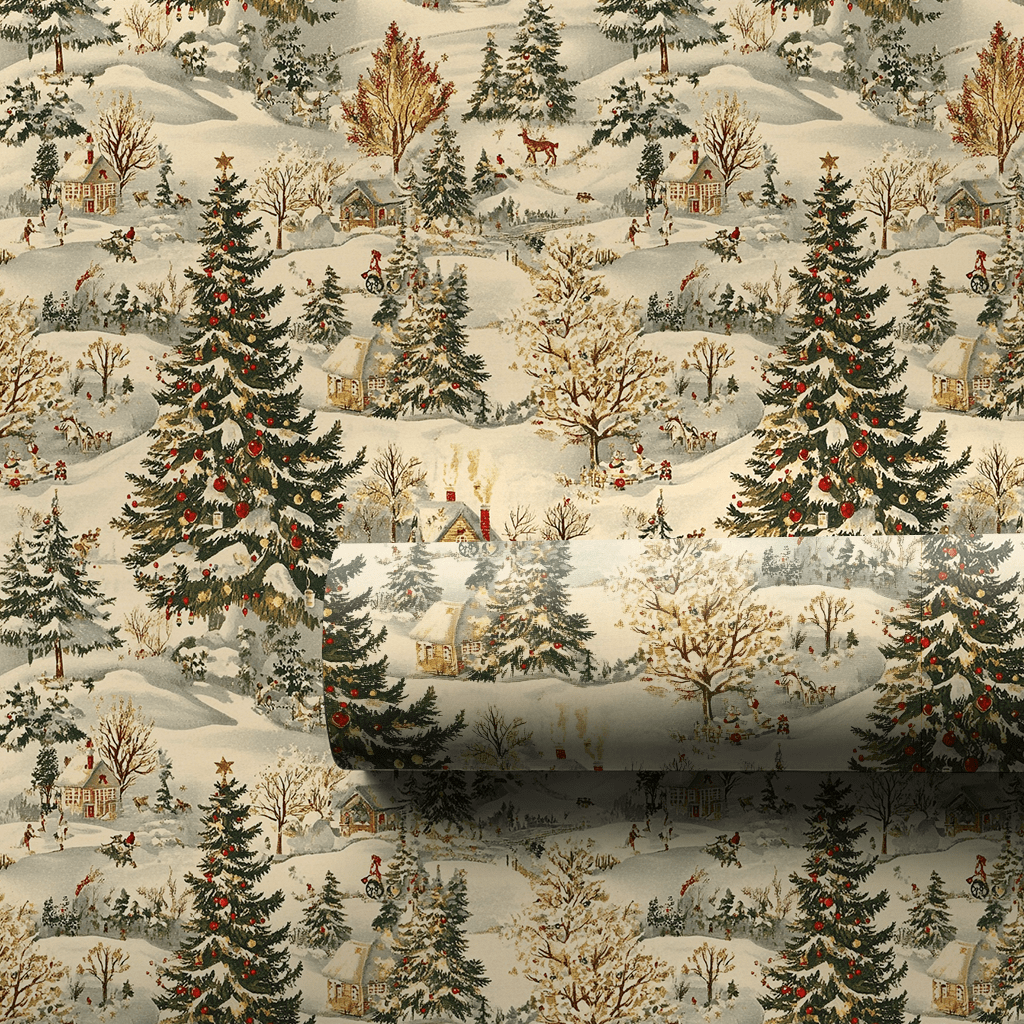 Early Christmas Morning - Wrapping Paper - Aspen & Arlo