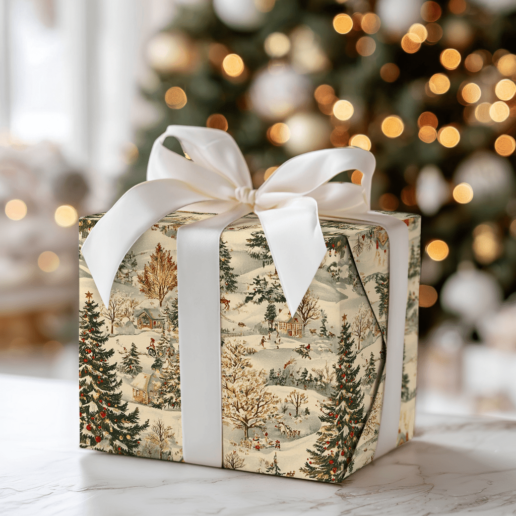 Early Christmas Morning - Wrapping Paper - Aspen & Arlo