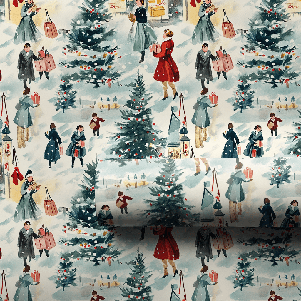 Old Fashion Fun - Wrapping Paper - Aspen & Arlo