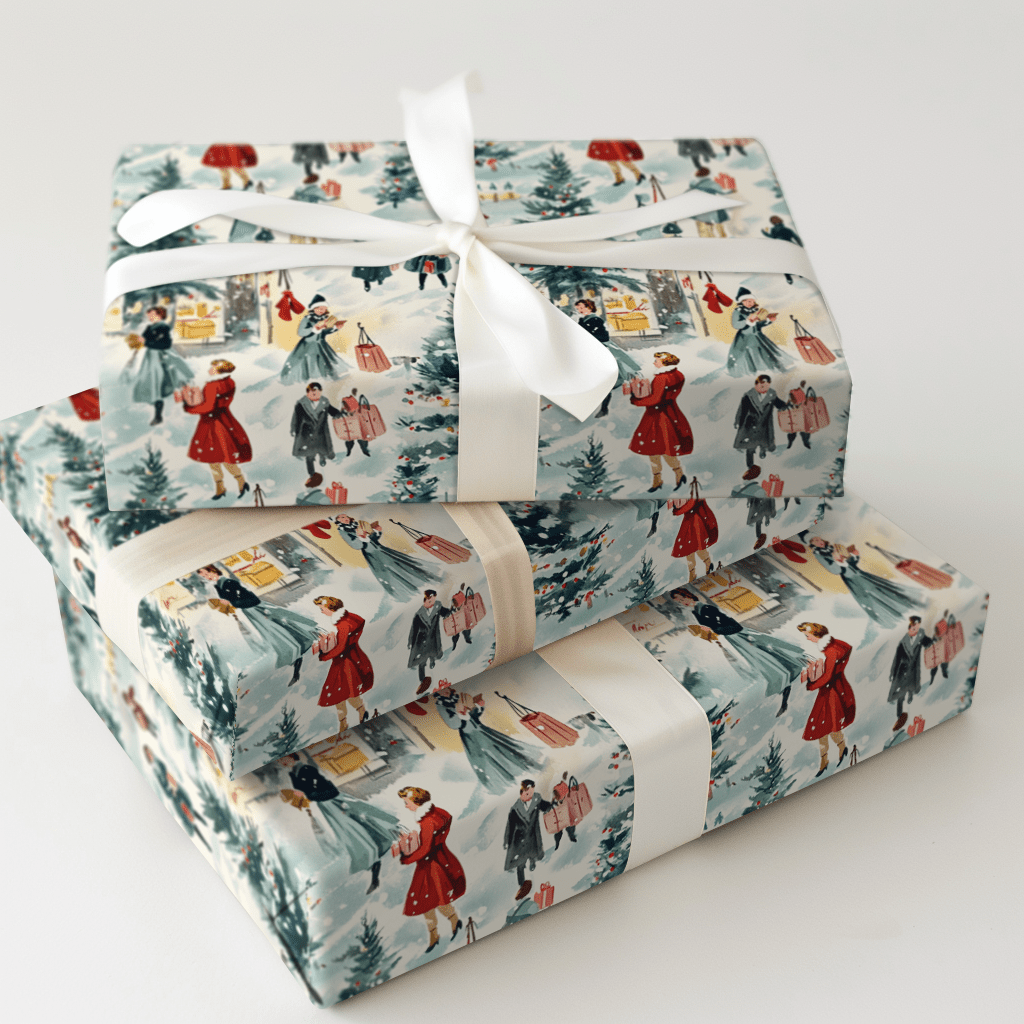 Old Fashion Fun - Wrapping Paper - Aspen & Arlo