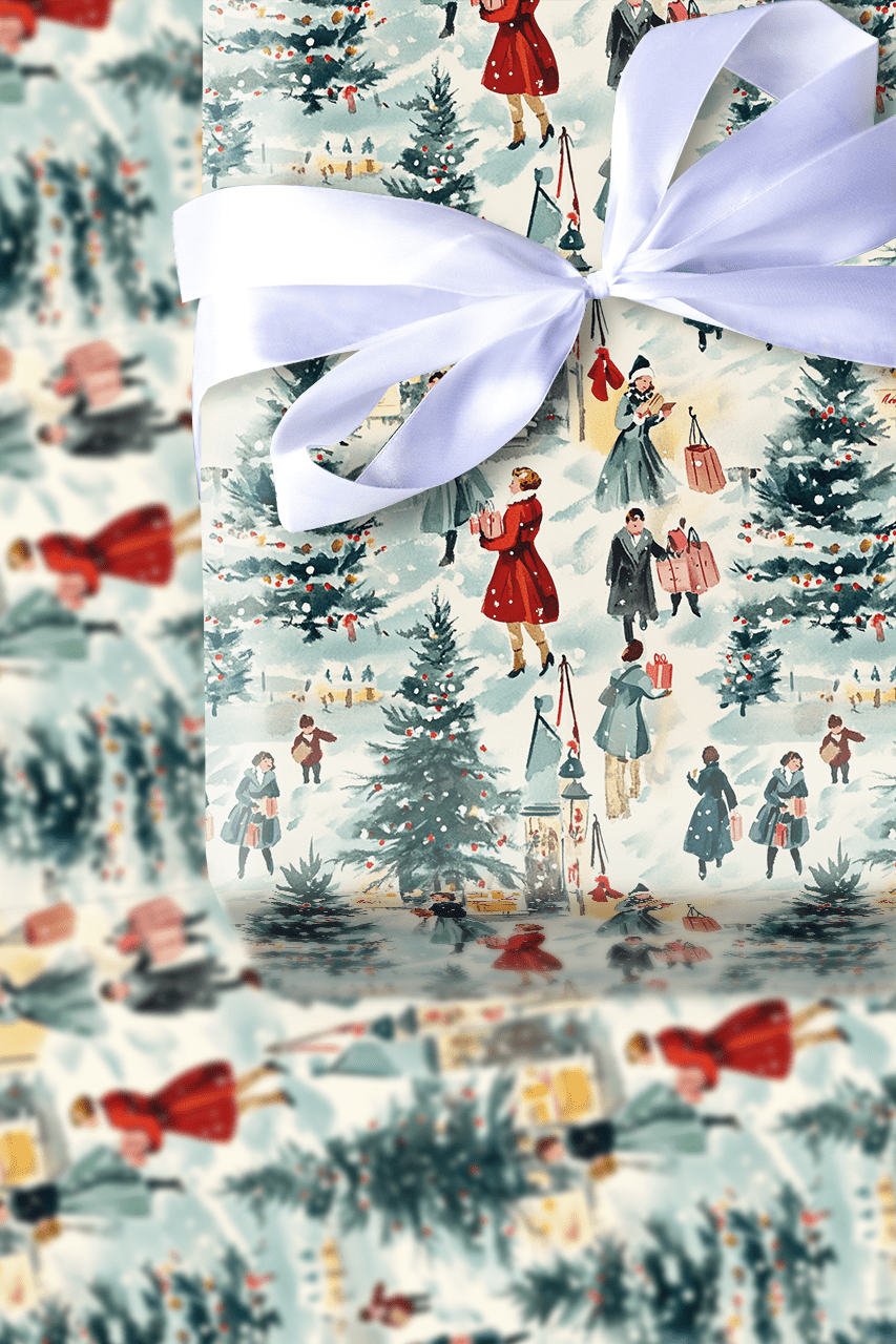 Old Fashion Fun - Wrapping Paper - Aspen & Arlo