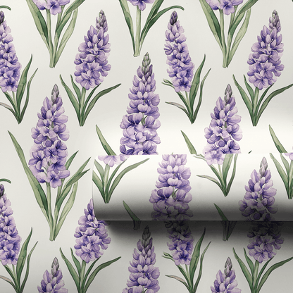 Hyacinth and Seek - Wrapping Paper - Aspen & Arlo