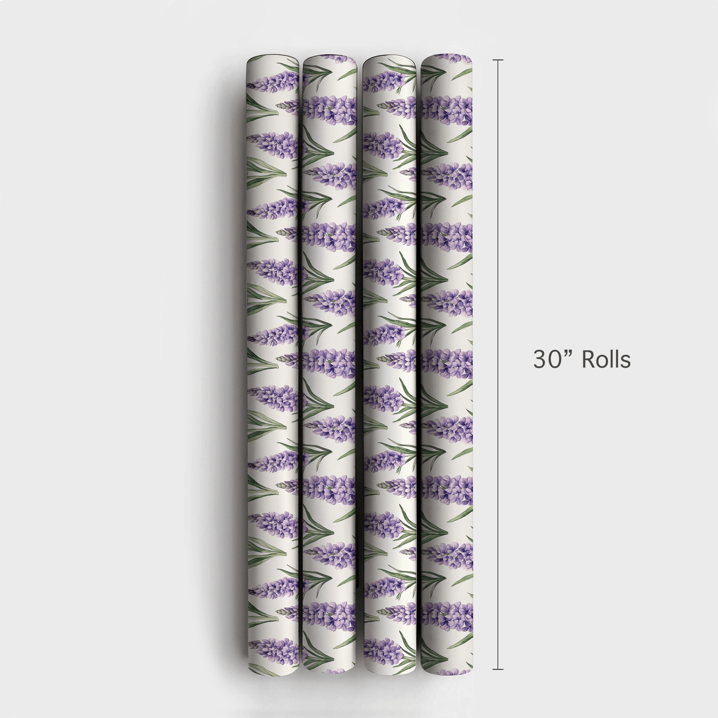 Hyacinth and Seek - Wrapping Paper - Aspen & Arlo