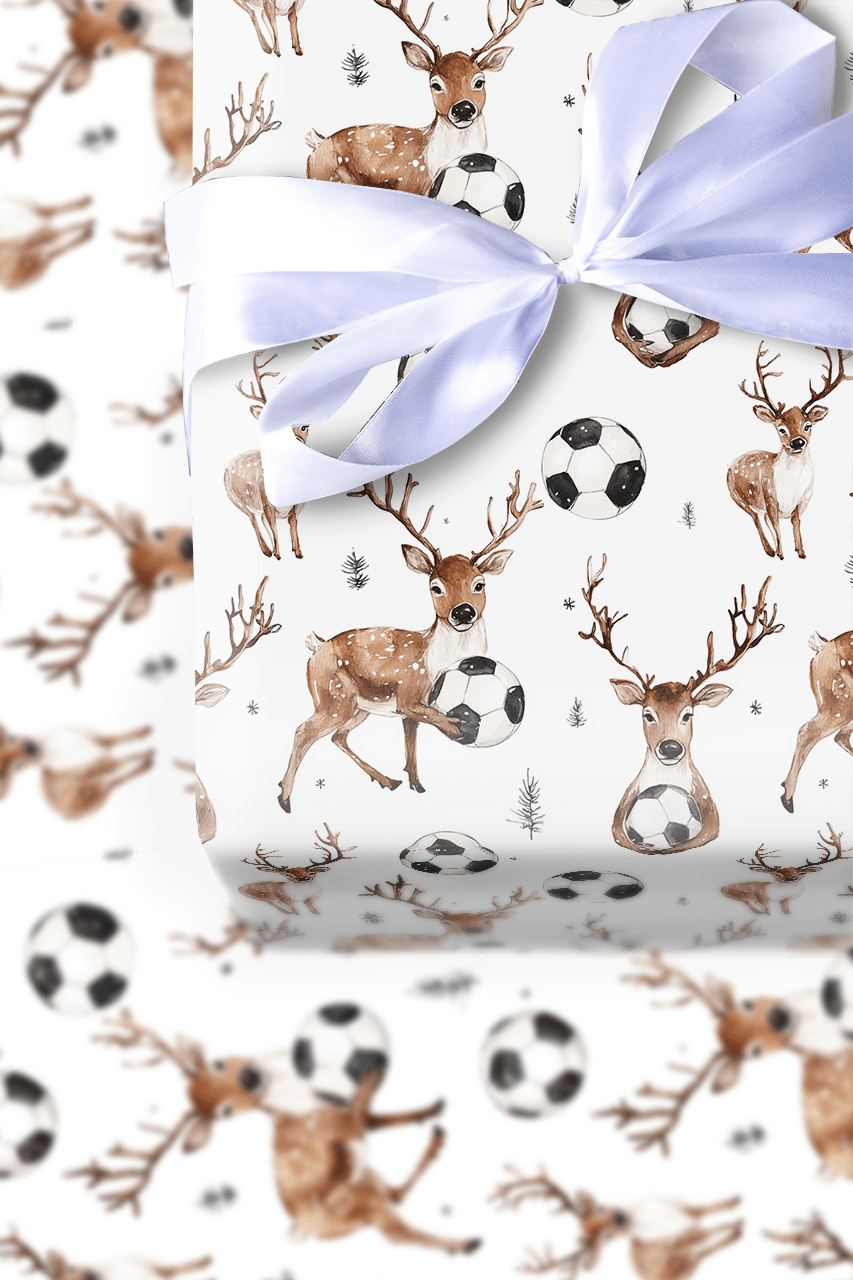 Rush the Deer - Wrapping Paper - Aspen & Arlo