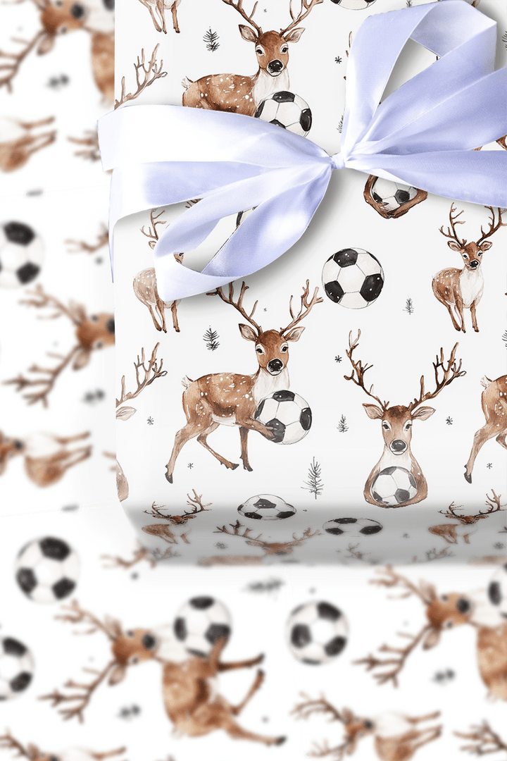 Rush the Deer - Wrapping Paper - Aspen & Arlo