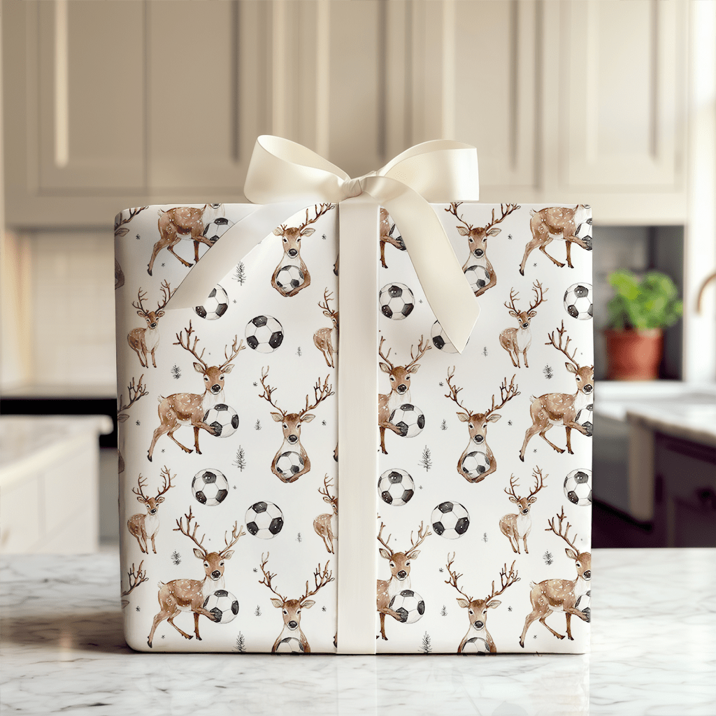 Rush the Deer - Wrapping Paper - Aspen & Arlo