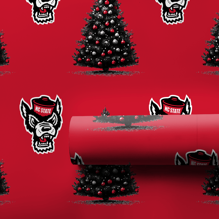 Wolfpack Holiday Tree - Wrapping Paper - Aspen & Arlo